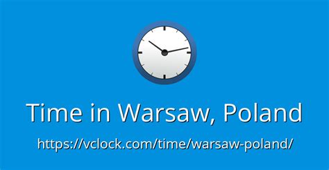 time in warsaw poland converter
